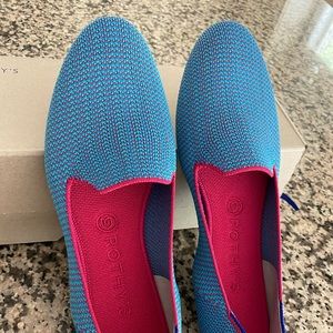 Rothy’s Bluebell Triple Stitch Loafers